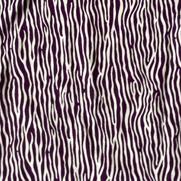 J.McLaughlin signature tee zebra purple print small - Picture 8 of 8